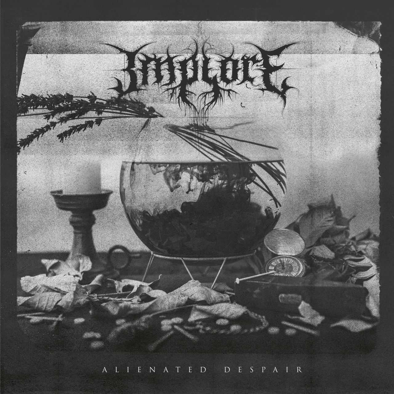 Implore - Alienated Despair, CD-Cover