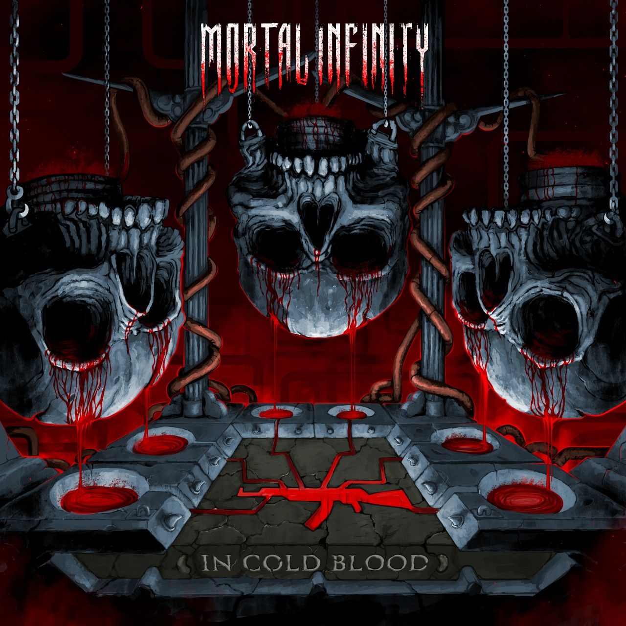 Mortal Infinity - In Cold Blood, CD-Cover