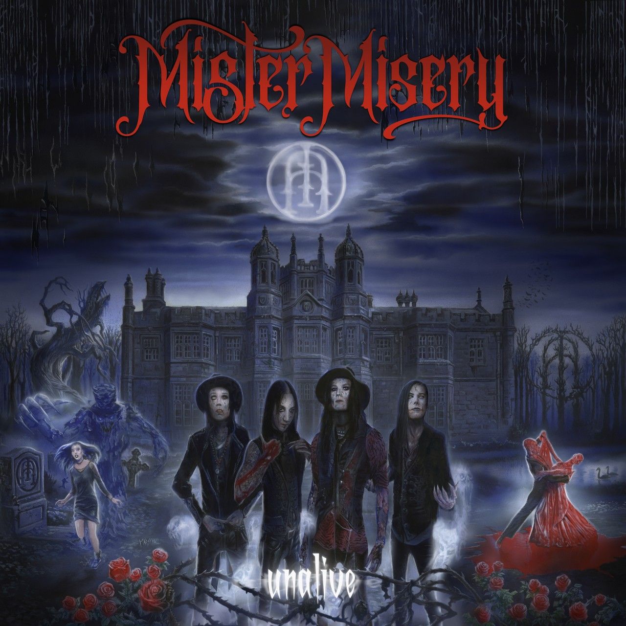 Mister Misery - Unalive, CD-Cover