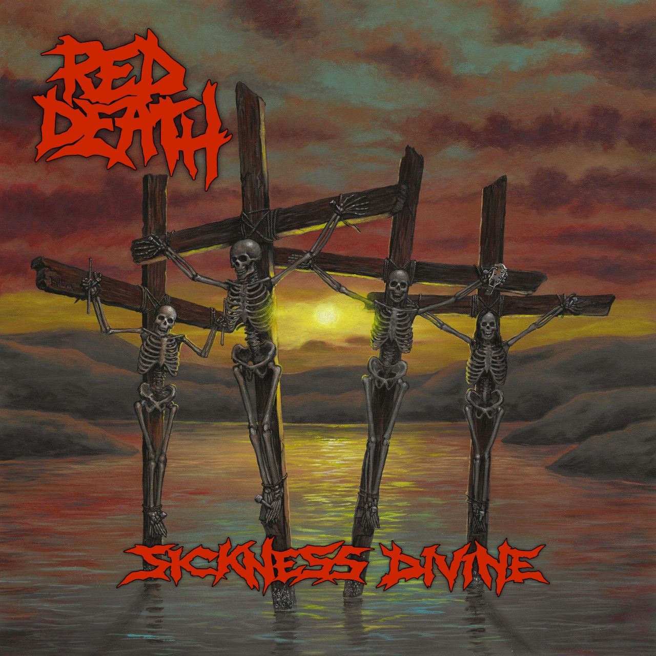 Red Death - Sickness Divine, CD-Cover