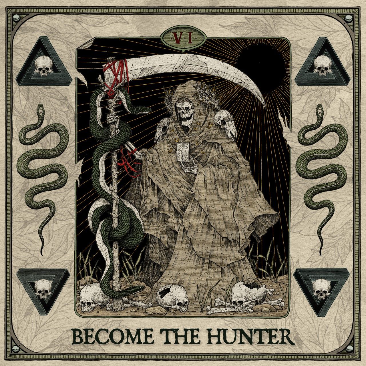 Suicide Silence - Become The Hunter, CD-Cover