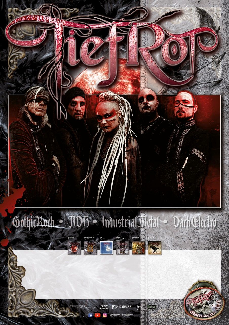 TiefRot, Bandposter