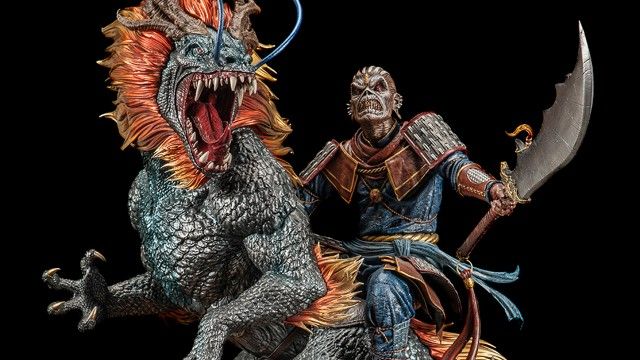 Eddie wird für Iron Maiden zum Drachenreiter