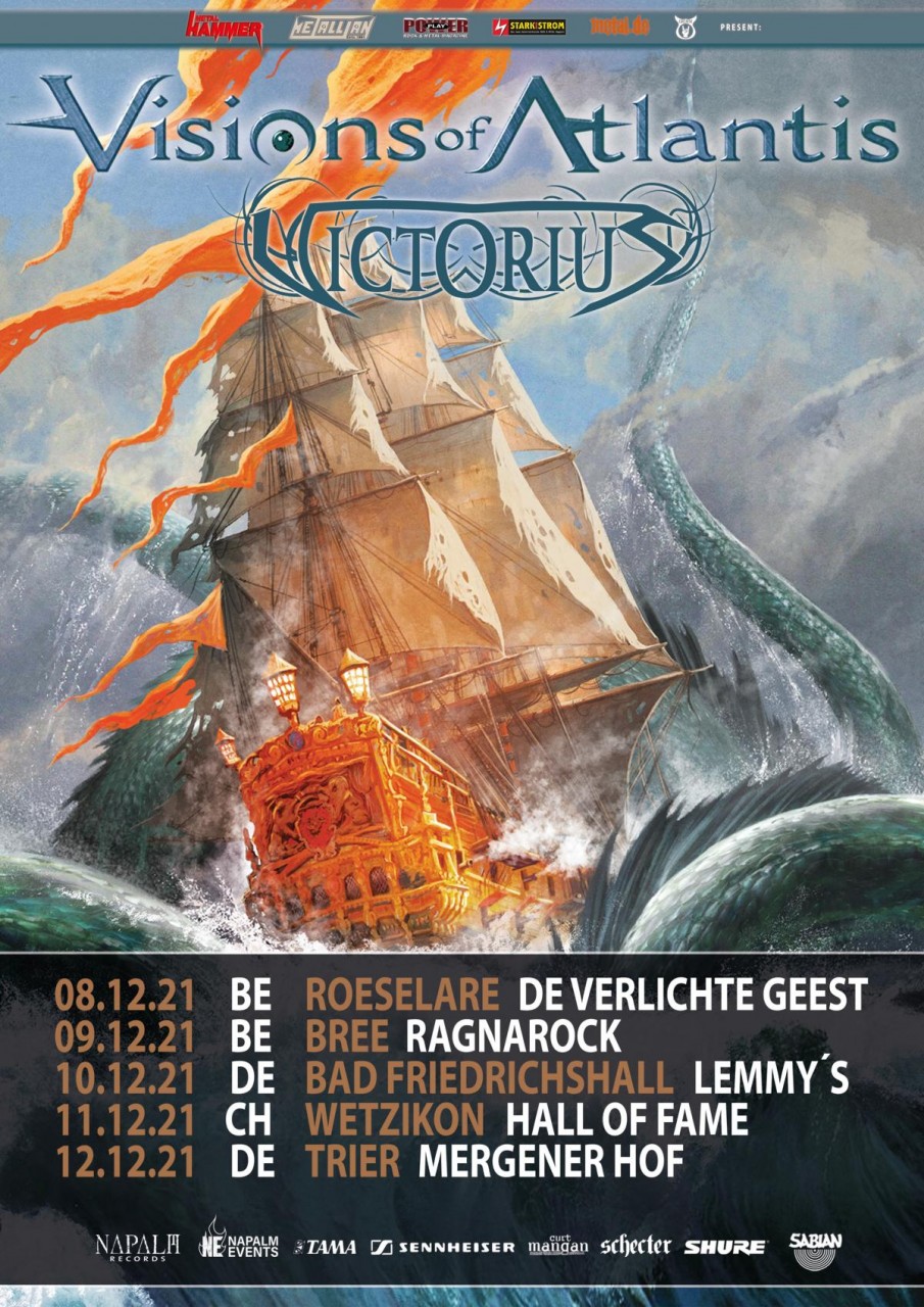 Visions Of Atlantis, Tourposter 1